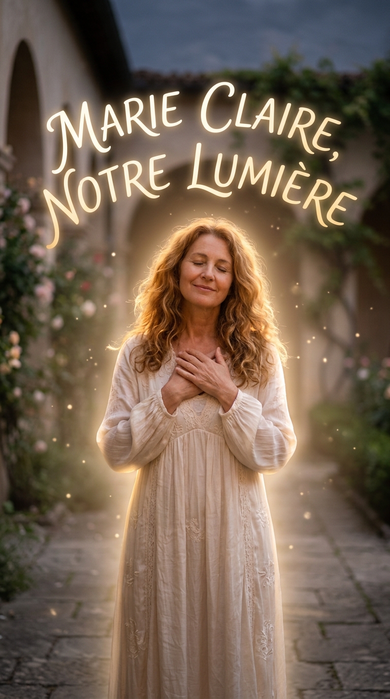 Marie Claire, notre lumière